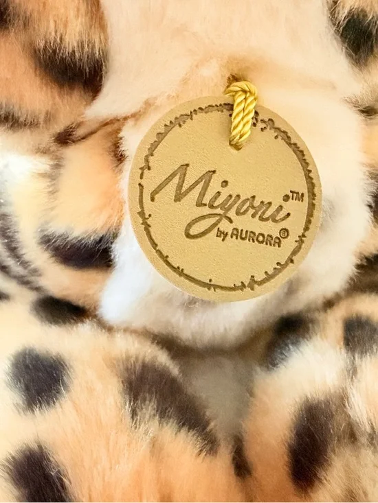 Miyoni by Aurora Plush Leopard Cheetah Stuffed Animal - Picture 9 of 10